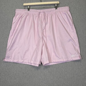 Nike Men's Size 3XL XXXL Pink Athletic Shorts 7" Inseam
